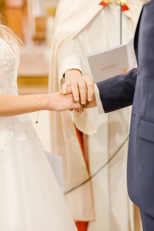 robe événement marron gris orange